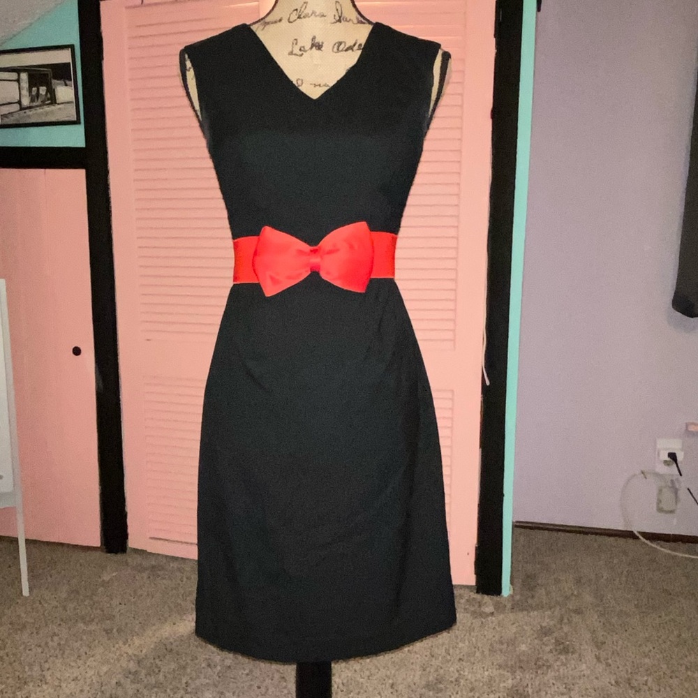 Vintage Style Black Dress